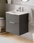 Meuble salle de bain TIM 60 cm avec lavabo Duravit