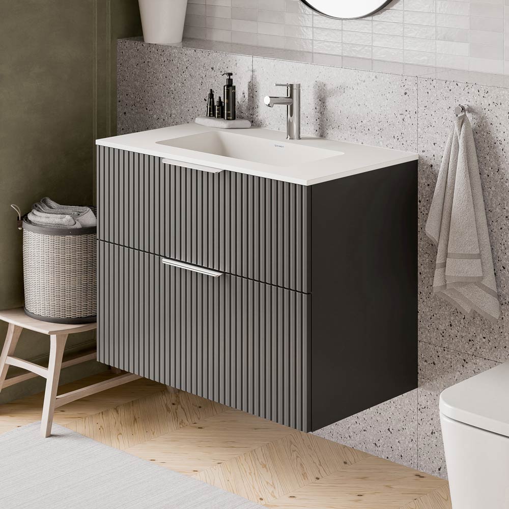 Meuble salle de bain TIM 80 cm avec lavabo Duravit