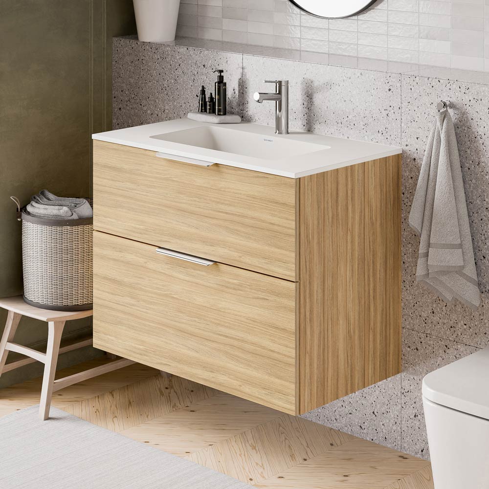 Meuble salle de bain TIM 80 cm avec lavabo Duravit