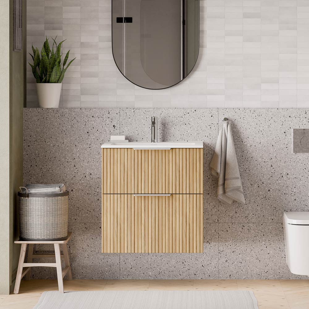 Meuble salle de bain TIM 60 cm avec lavabo Duravit
