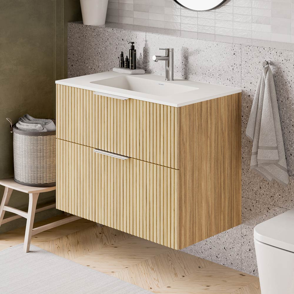 Meuble salle de bain TIM 80 cm avec lavabo Duravit