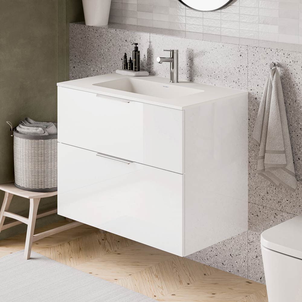 Meuble salle de bain TIM 80 cm avec lavabo Duravit