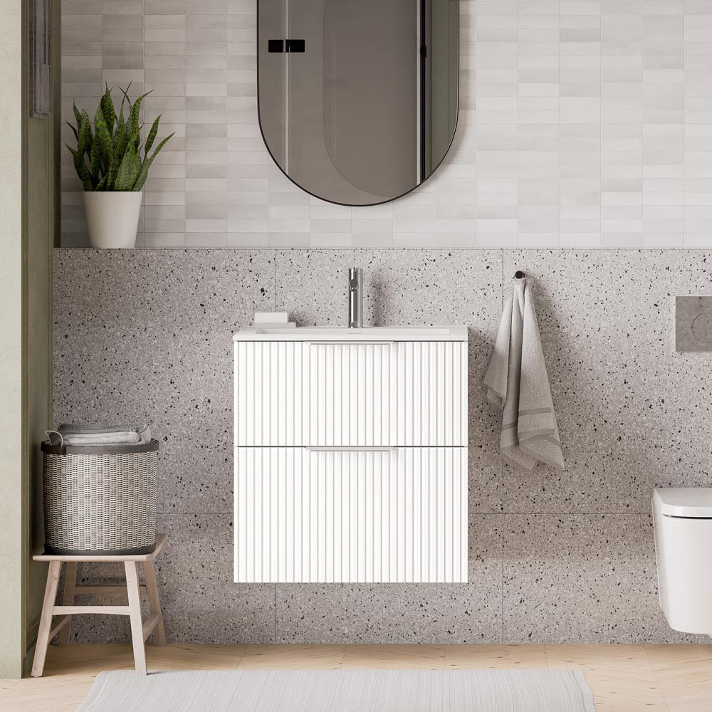 Meuble salle de bain TIM 60 cm avec lavabo Duravit