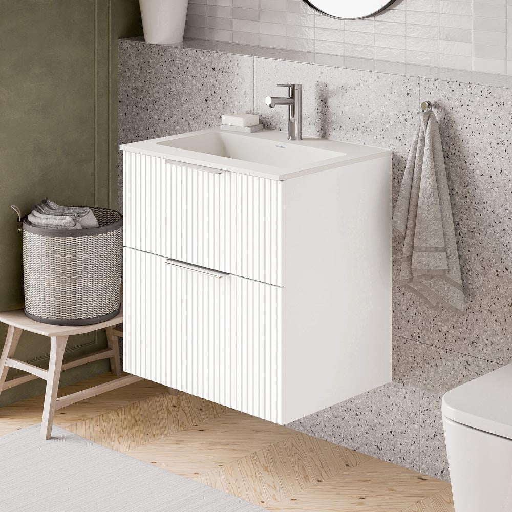 Meuble salle de bain TIM 60 cm avec lavabo Duravit