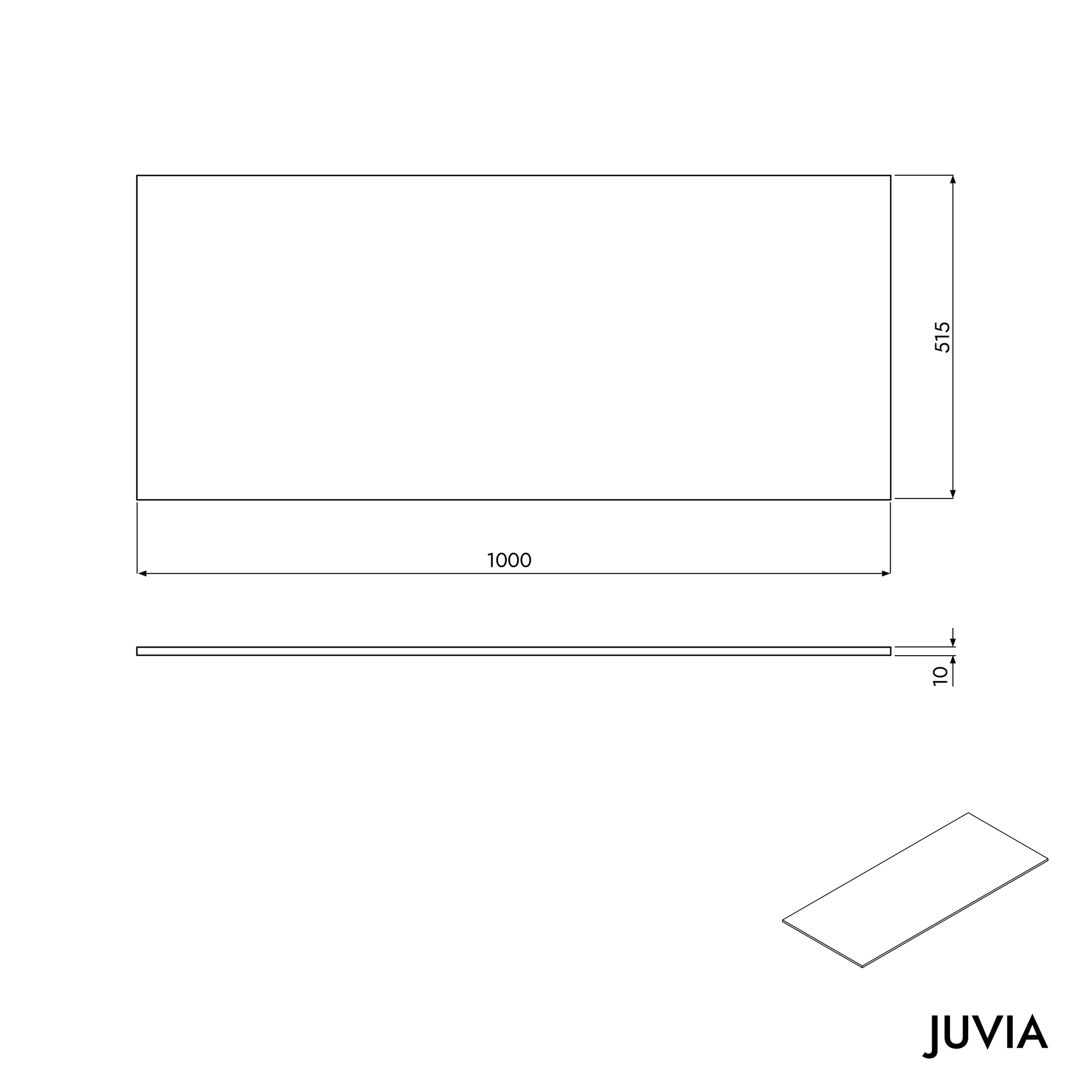 Meuble sous lavabo JUVIA Duo