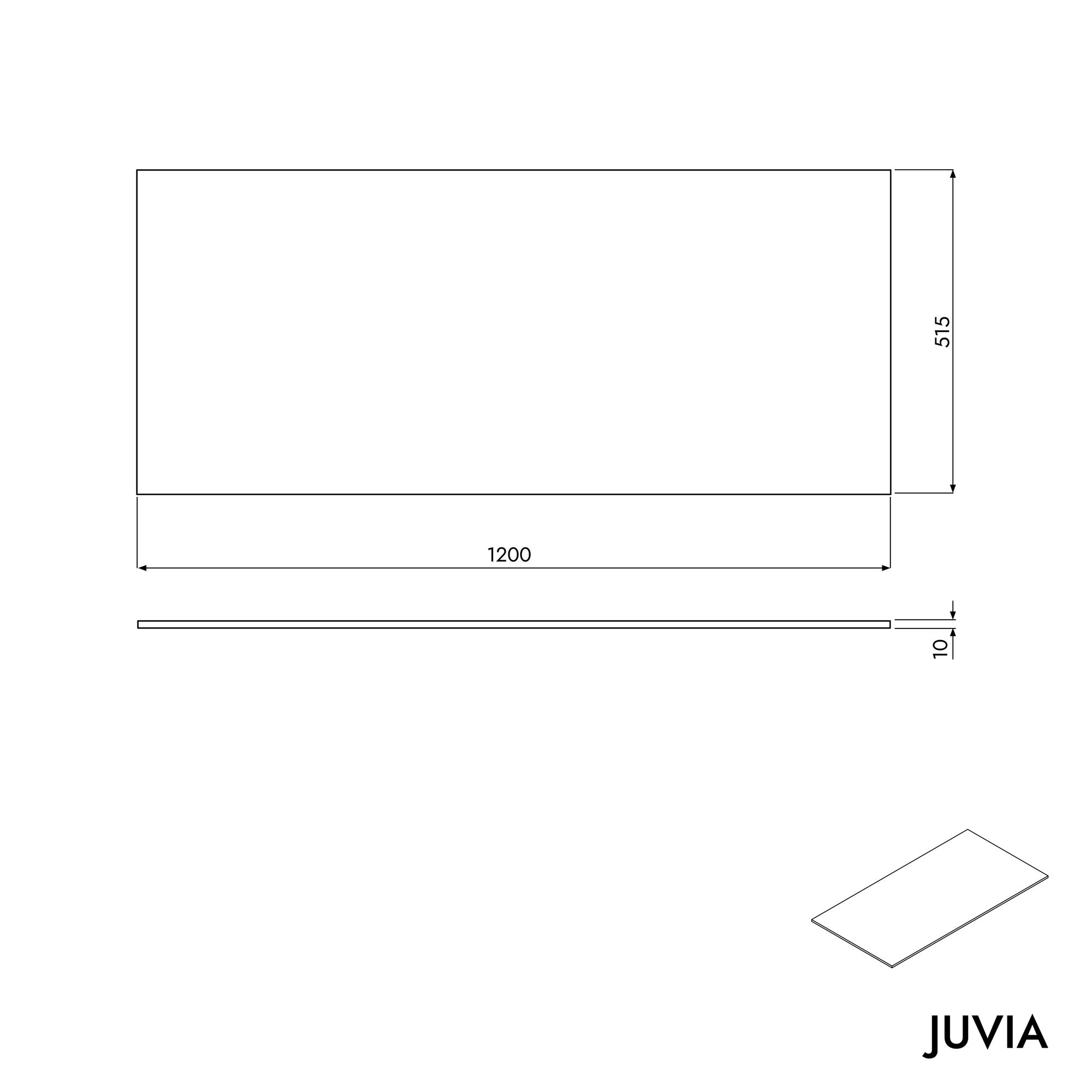 Meuble sous lavabo JUVIA Duo