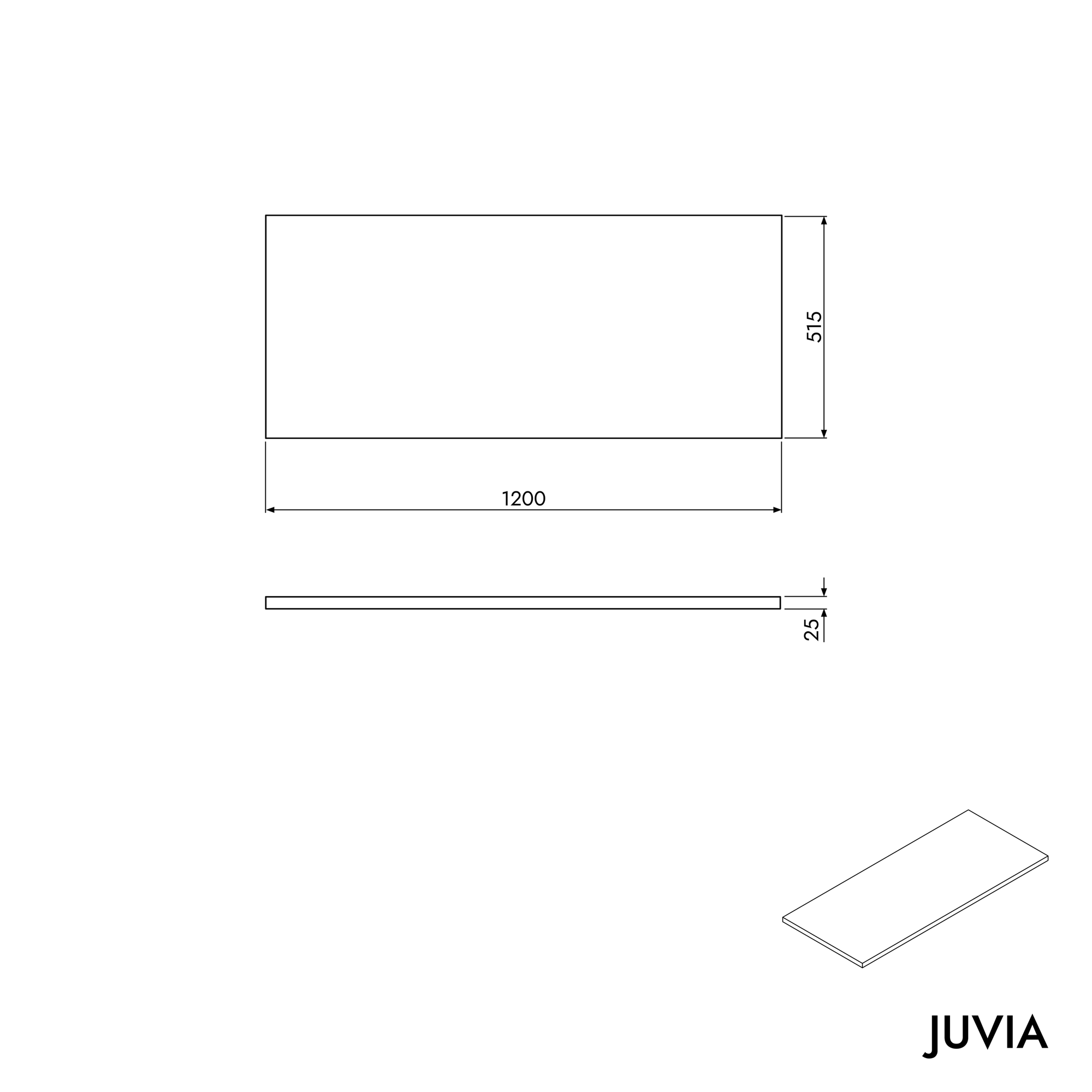 Console lavabo JUVIA Slim