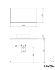 Meuble salle de bain LAVOA 80 cm