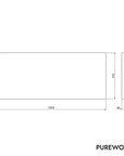Plan vasque PUREWOOD