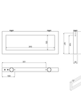 Console lavabo JUVIA Slim