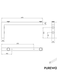 Plan vasque PUREWOOD
