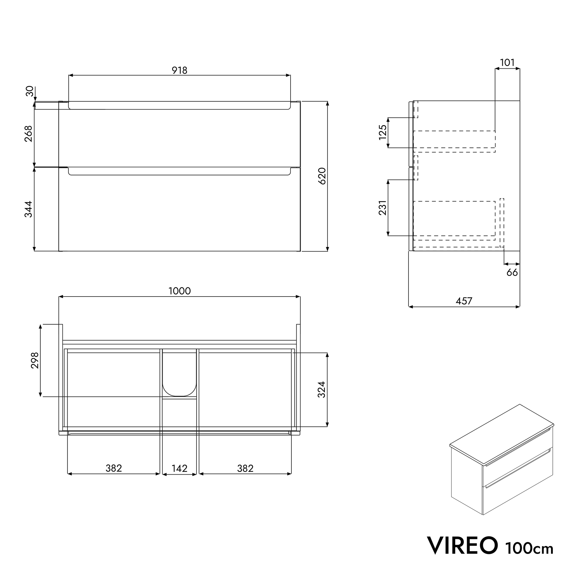 Meuble salle de bain VIREO