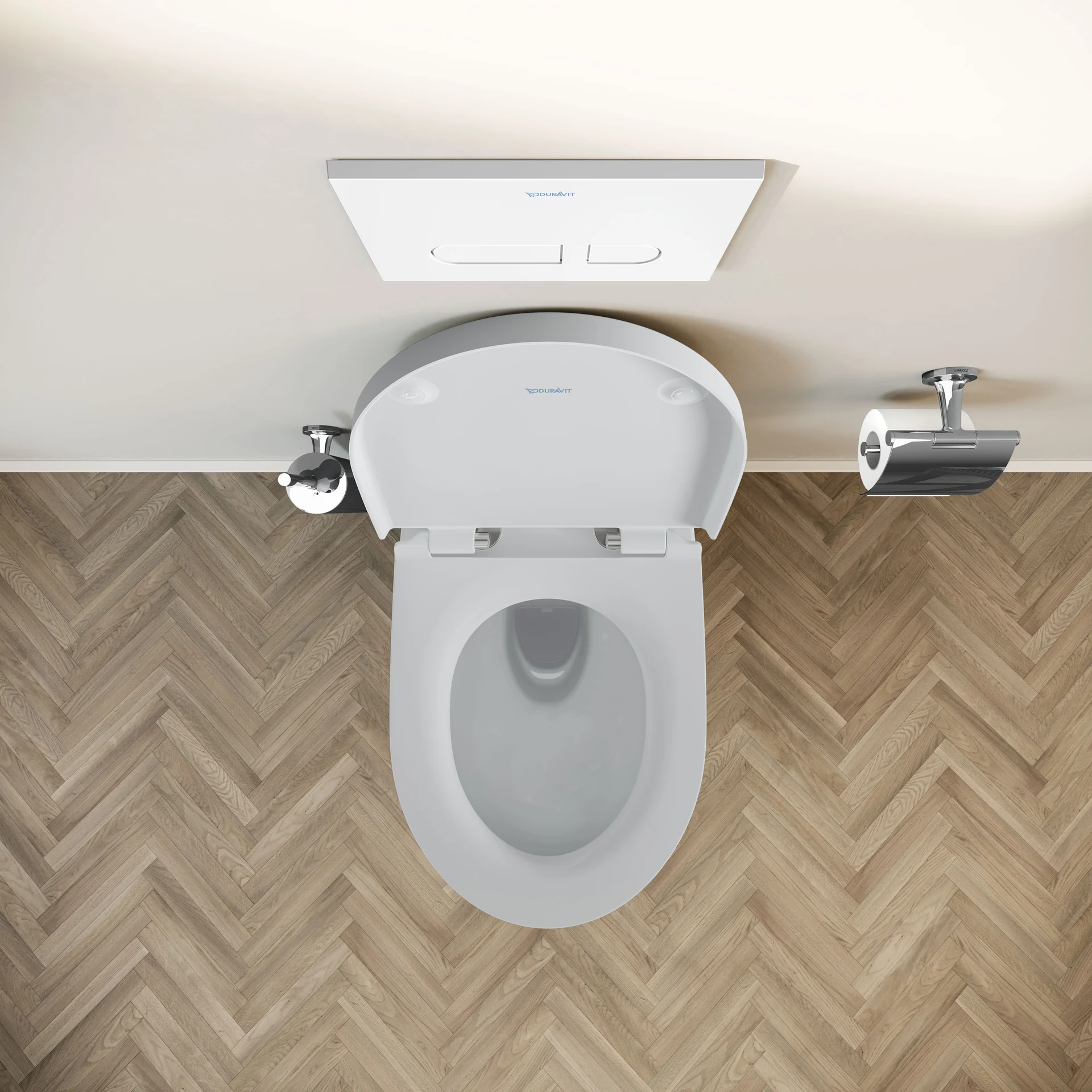 Duravit DuraVento WC suspendu sans bride