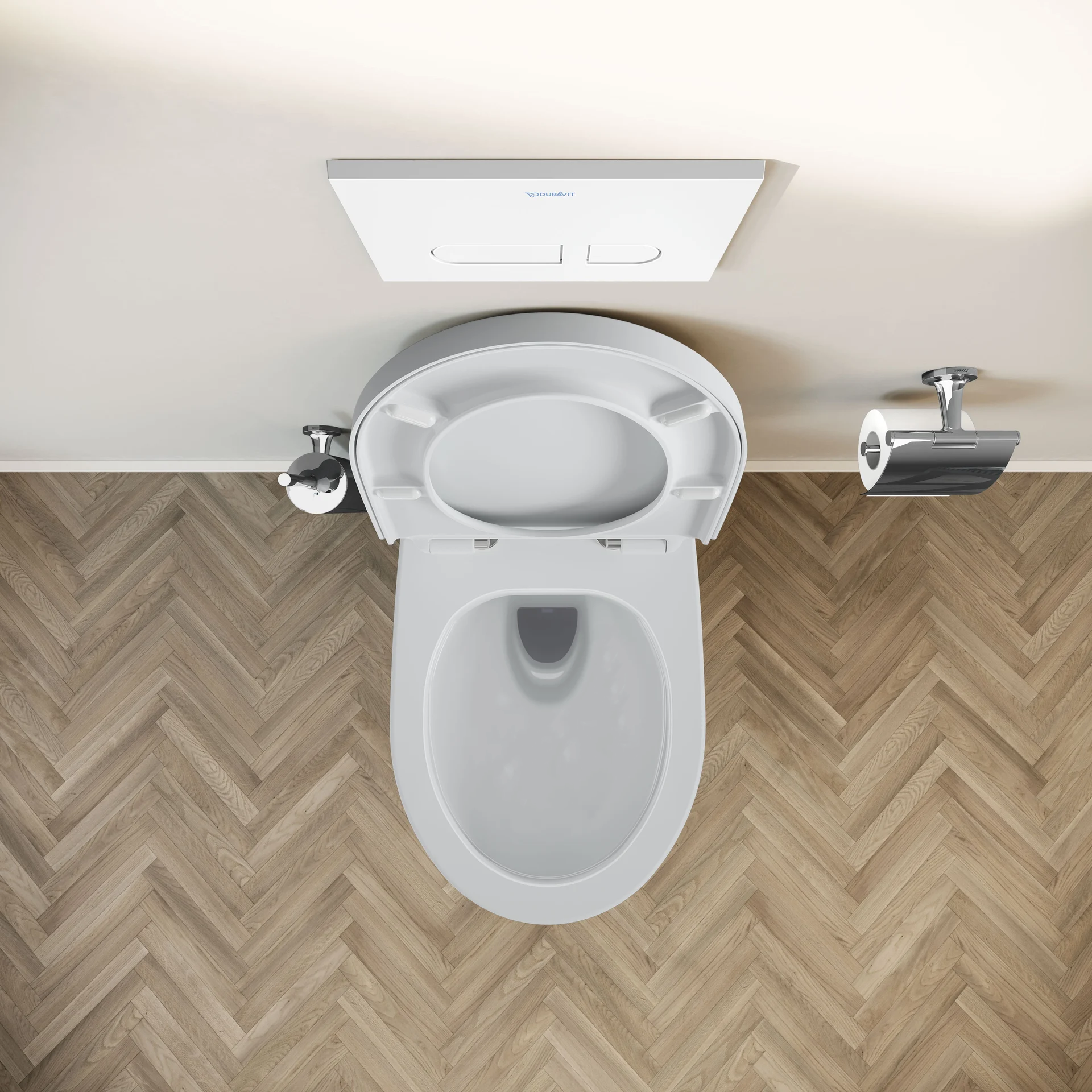 Duravit DuraVento WC suspendu sans bride
