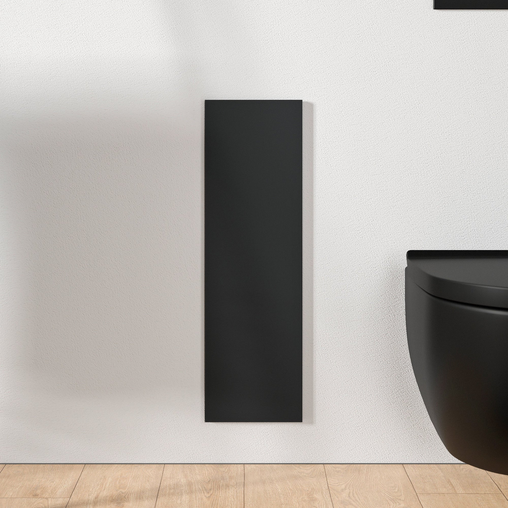 Module WC encastré RIA - Façade à carreler en verre noir