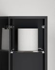 Module WC encastré RIA - Façade à carreler en verre noir