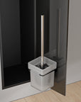 Module WC encastré RIA - Façade à carreler en verre noir