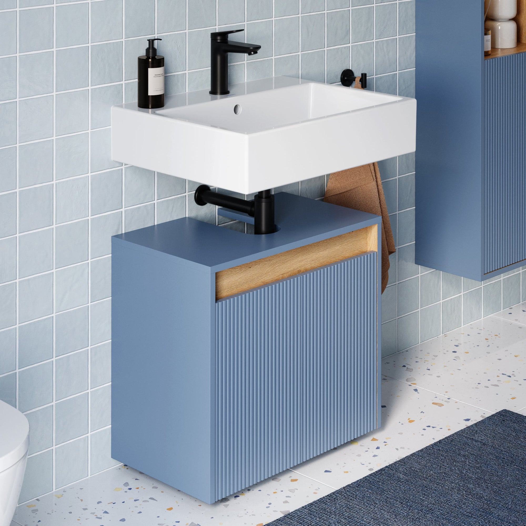 Meuble sous-lavabo BELDIVO 60 cm