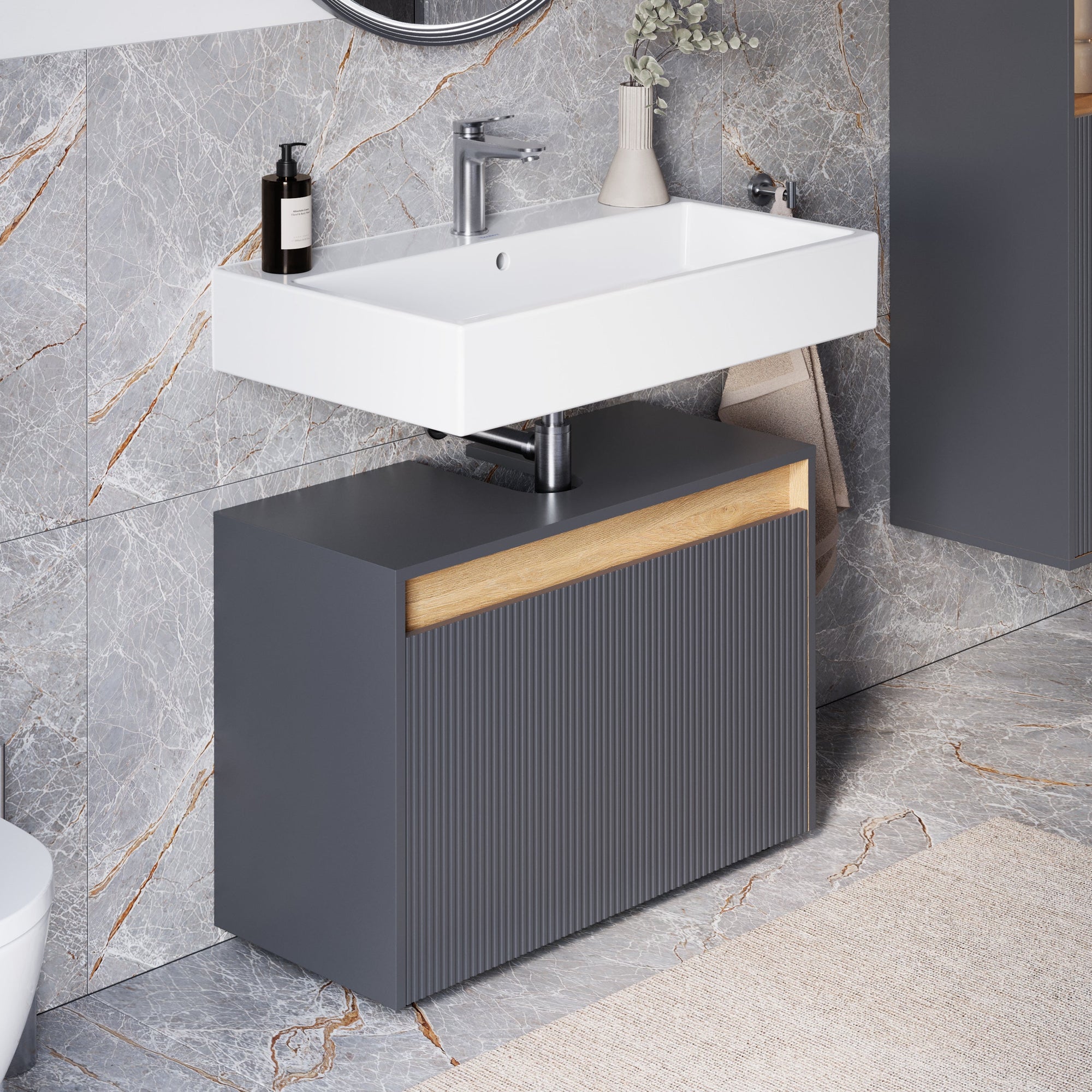 Meuble sous-vasque BELDIVO 80 cm