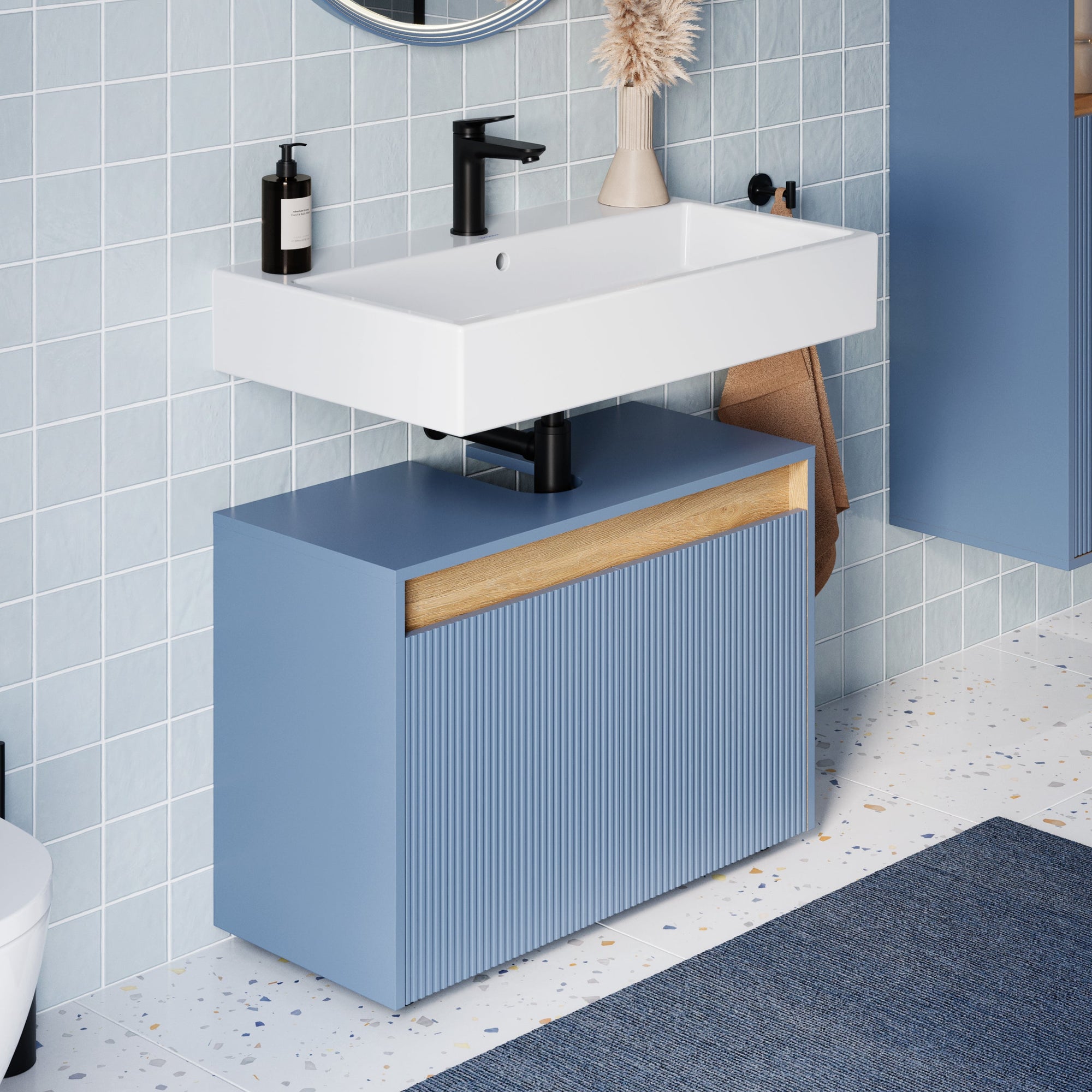 Meuble sous-vasque BELDIVO 80 cm