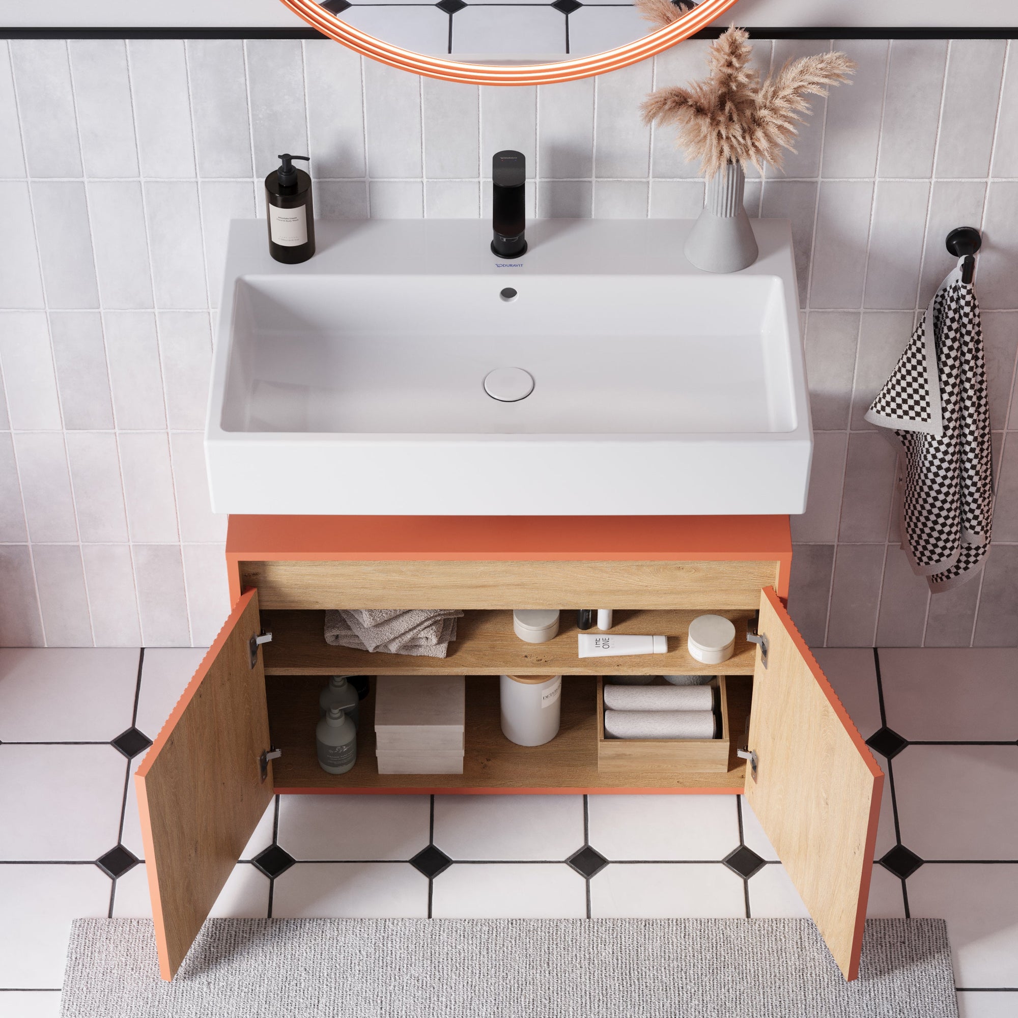 Meuble sous-vasque BELDIVO 80 cm