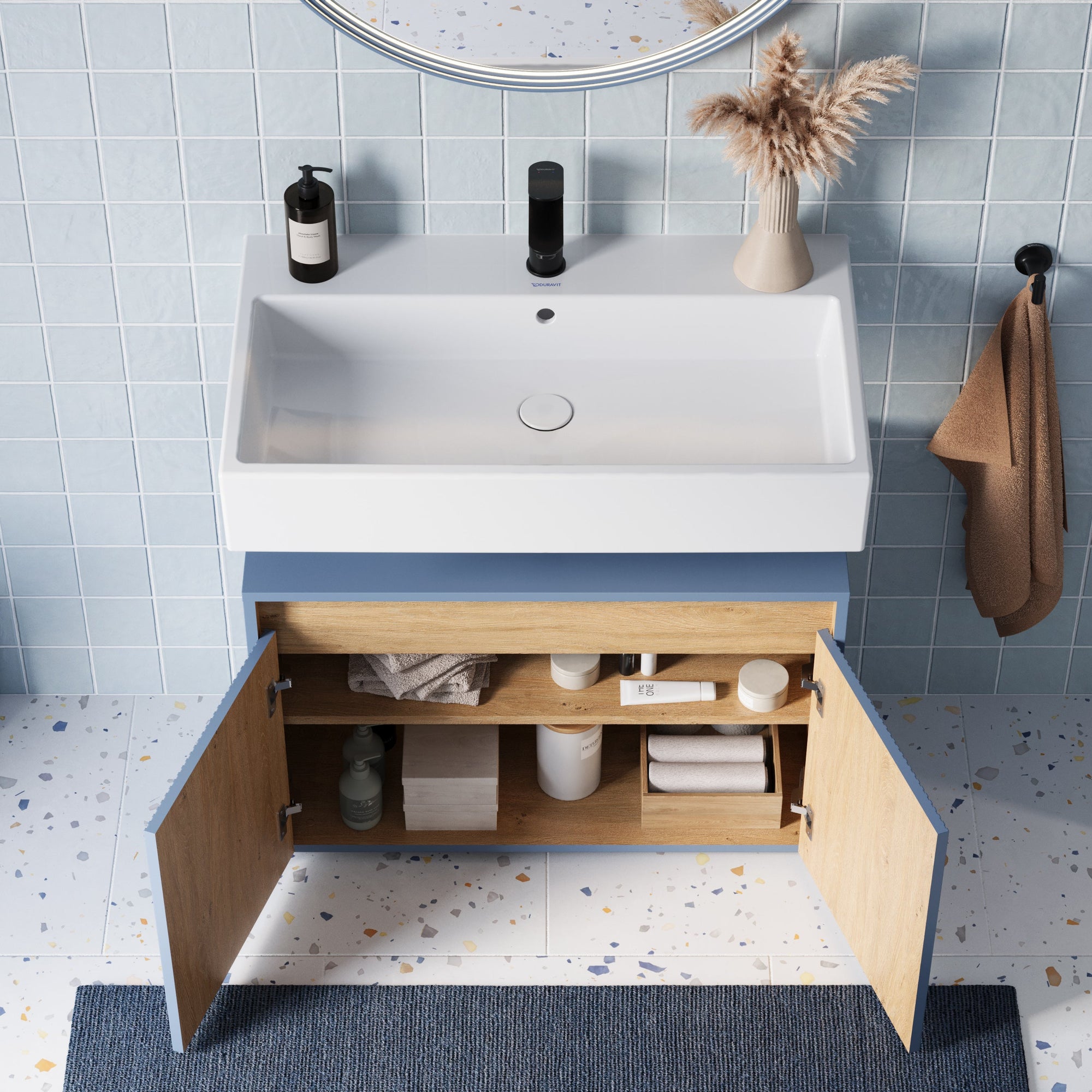 Meuble sous-vasque BELDIVO 80 cm