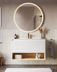 Ensemble meubles salle de bain BELDIVO 100 cm