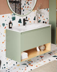 Meuble salle de bain BELDIVO 100 cm