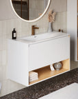 Ensemble meubles salle de bain BELDIVO 100 cm
