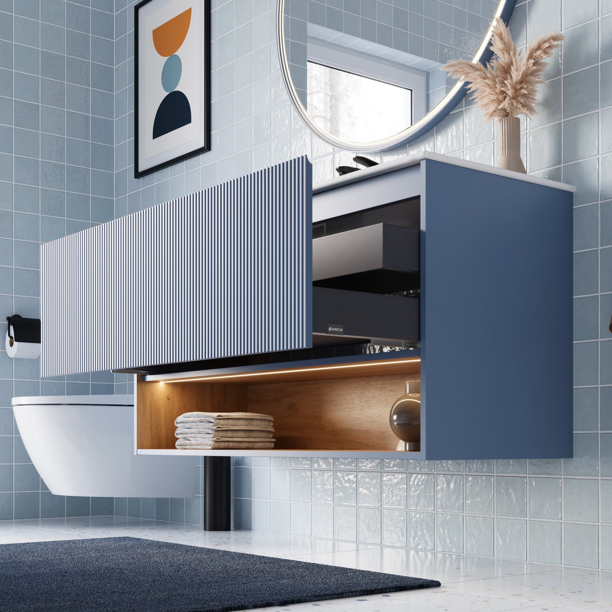 Meuble salle de bain BELDIVO 120 cm