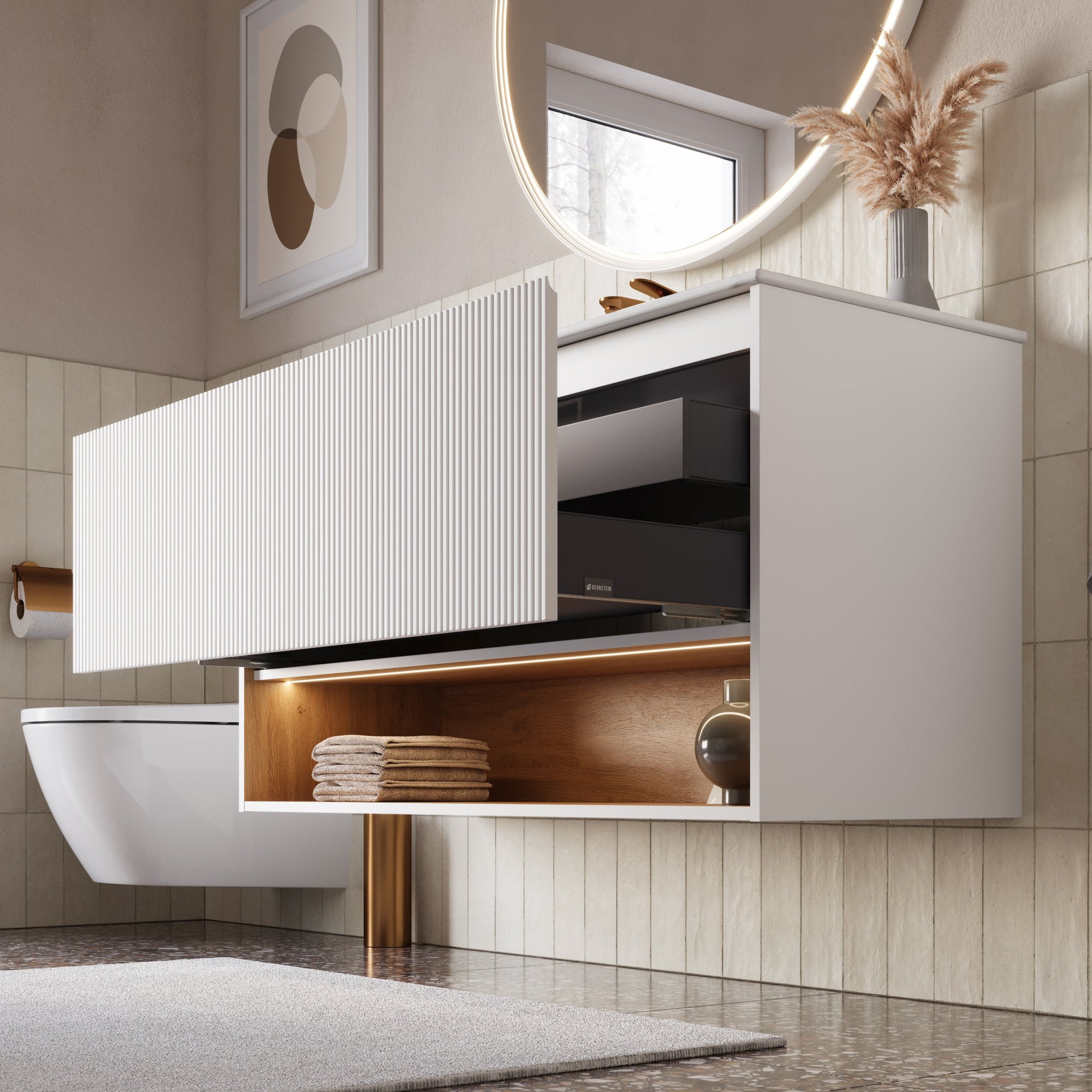 Meuble salle de bain BELDIVO 120 cm