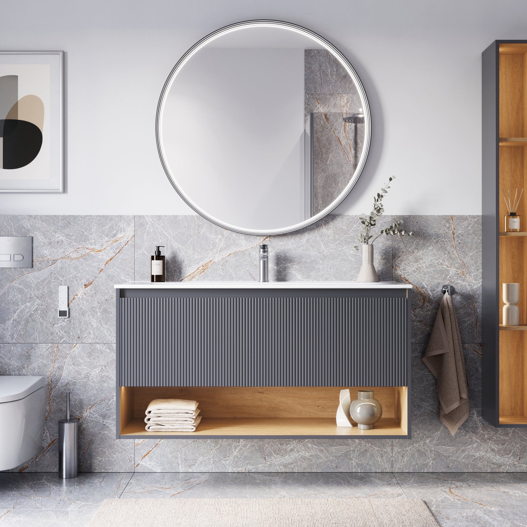 Meuble salle de bain BELDIVO 120 cm