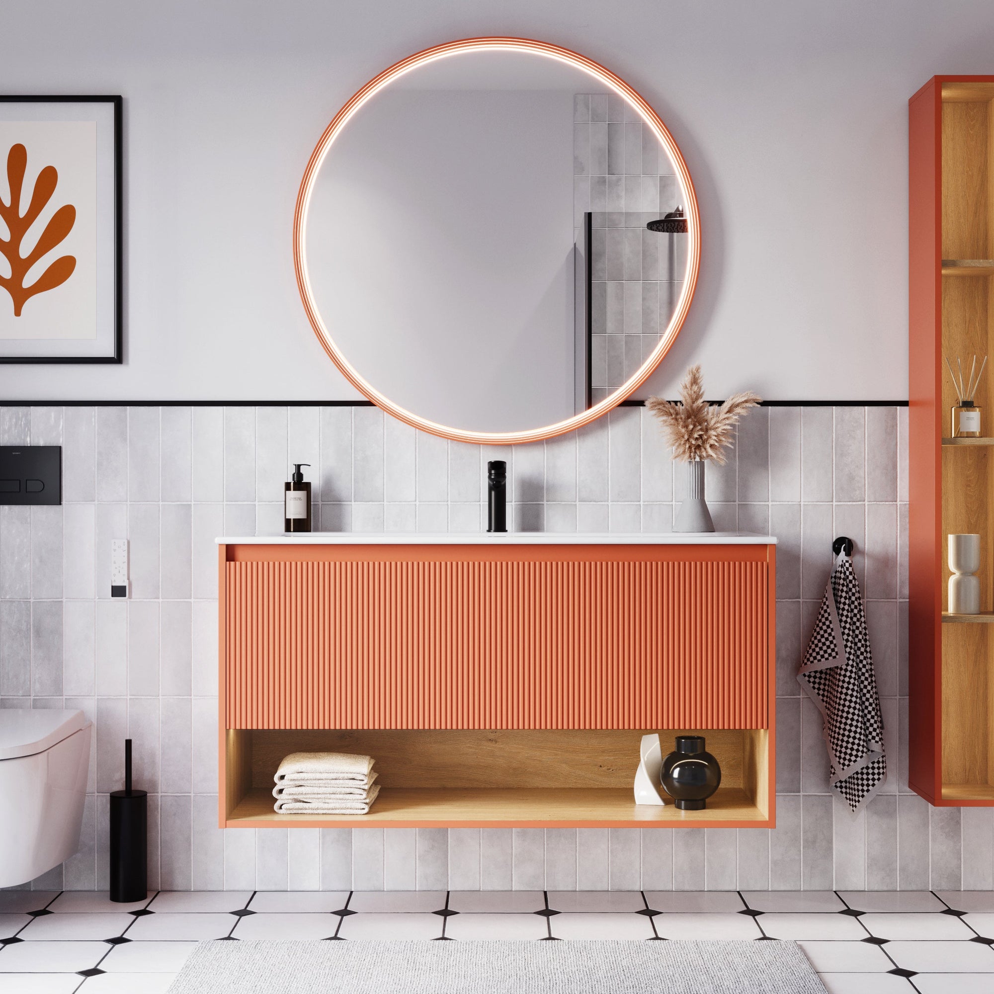Meuble salle de bain BELDIVO 120 cm