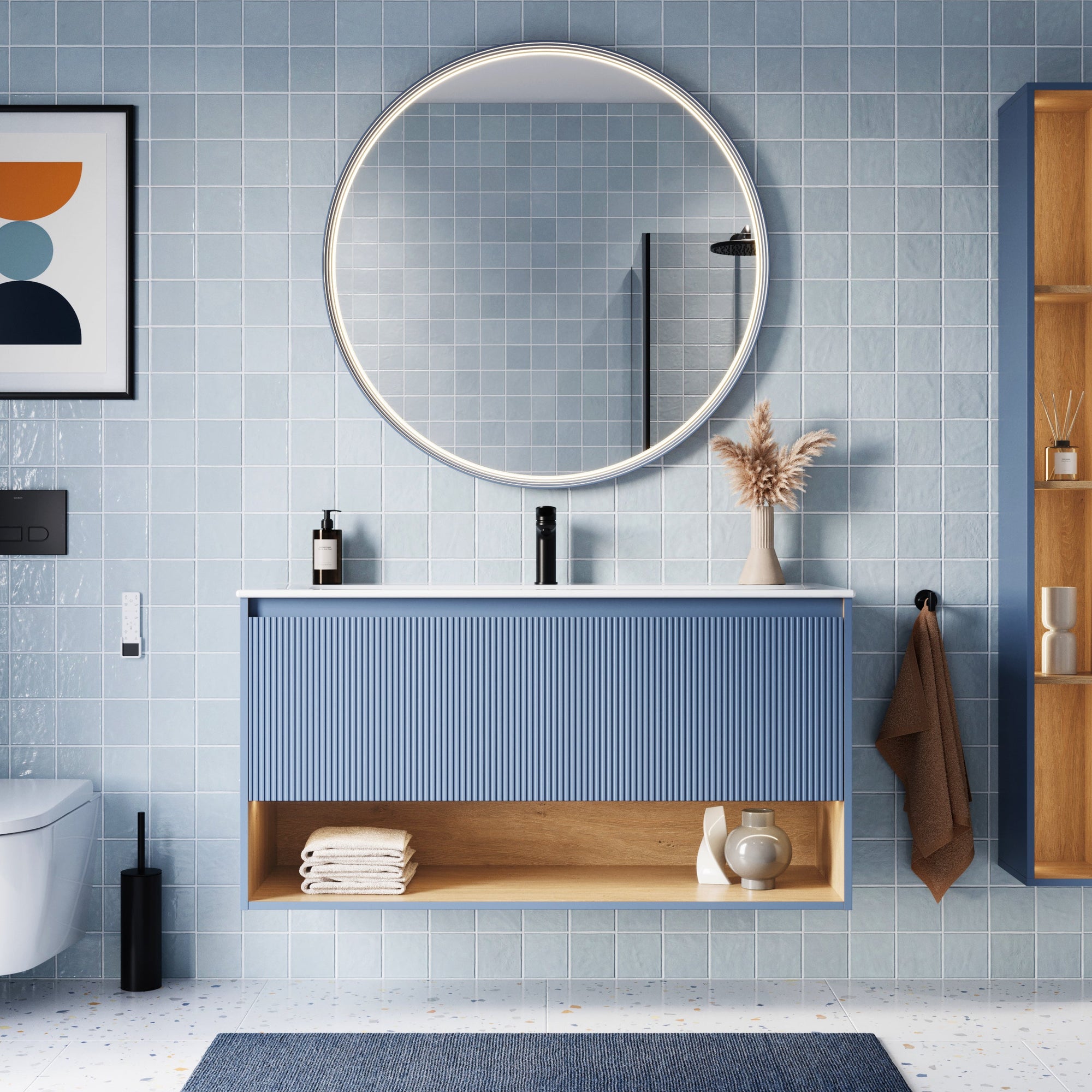 Meuble salle de bain BELDIVO 120 cm