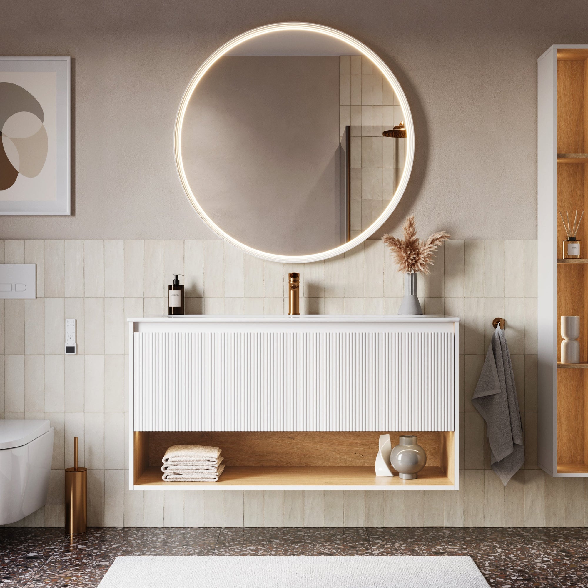Meuble salle de bain BELDIVO 120 cm