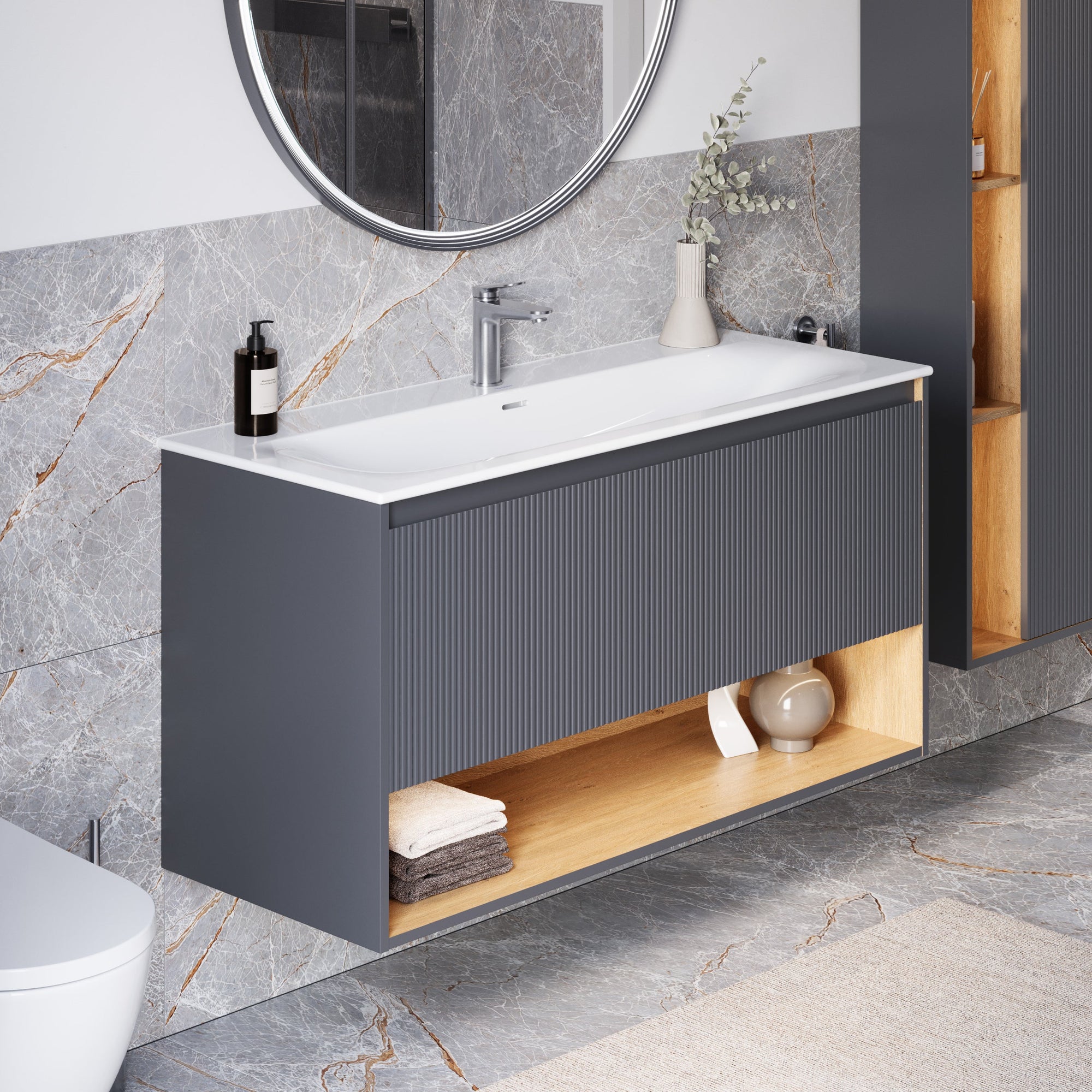 Meuble salle de bain BELDIVO 120 cm