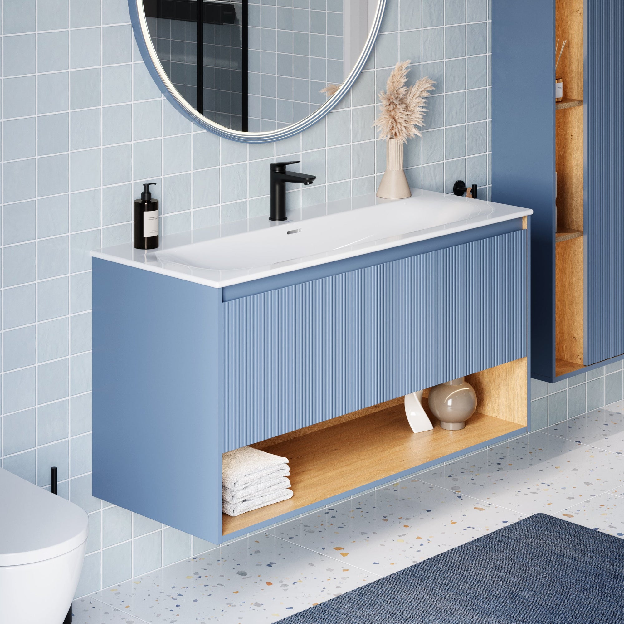 Meuble salle de bain BELDIVO 120 cm