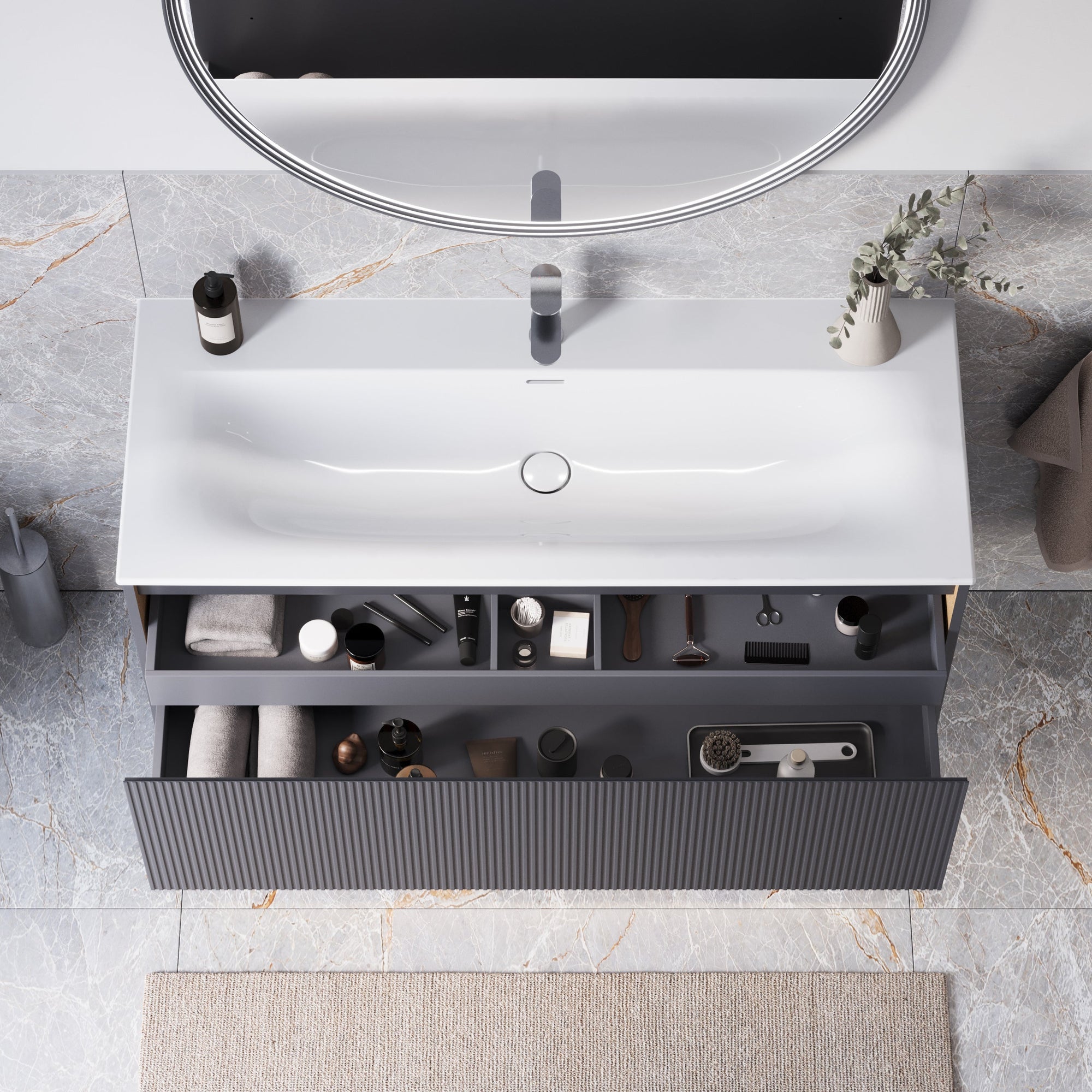 Meuble salle de bain BELDIVO 120 cm