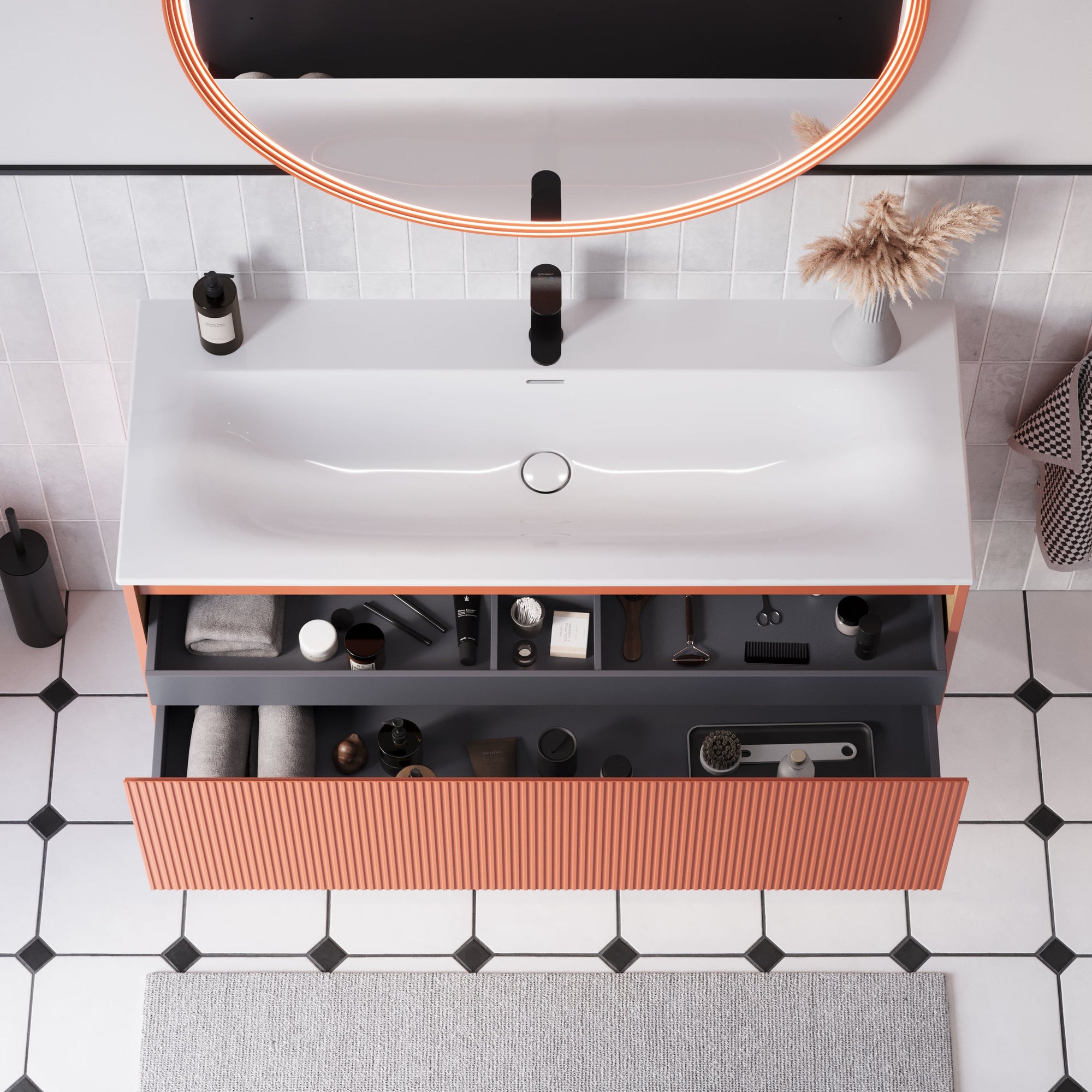 Meuble salle de bain BELDIVO 120 cm