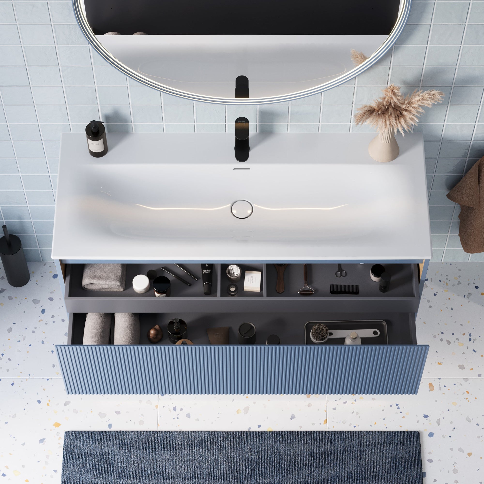 Meuble salle de bain BELDIVO 120 cm