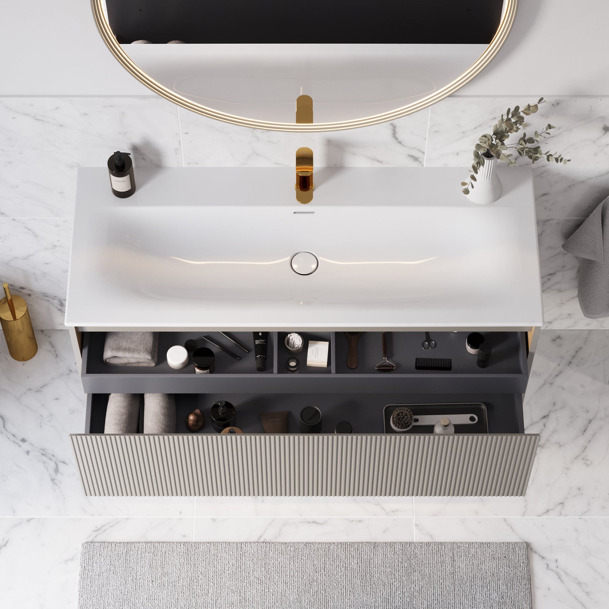 Meuble salle de bain BELDIVO 120 cm