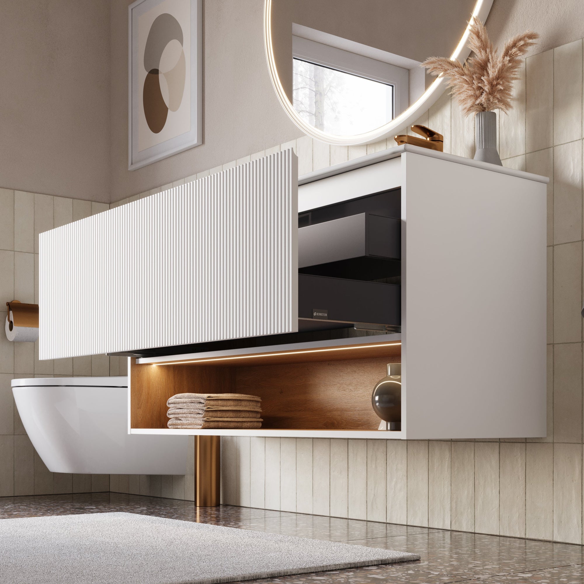 Meuble salle de bain BELDIVO 120 cm