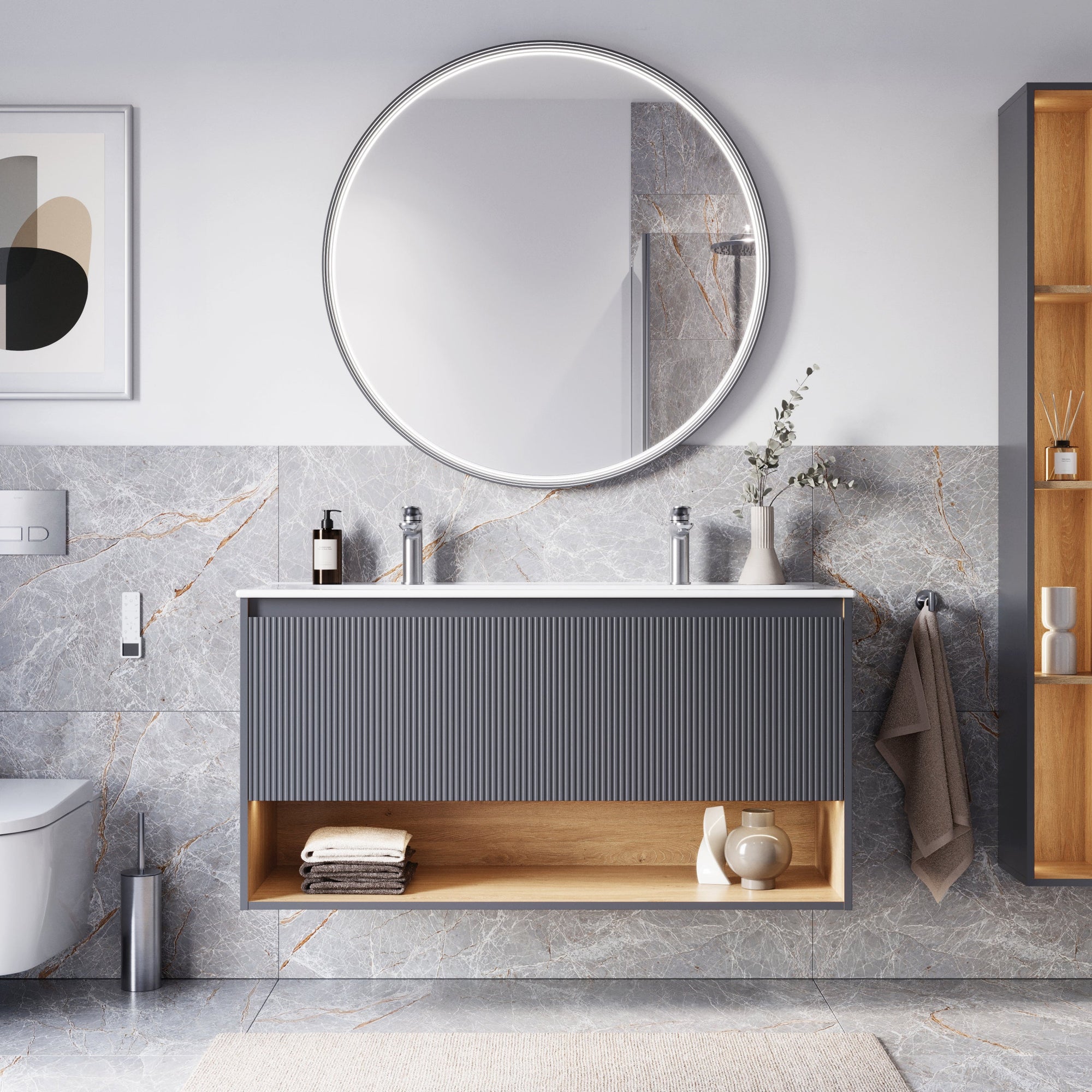 Meuble salle de bain BELDIVO 120 cm