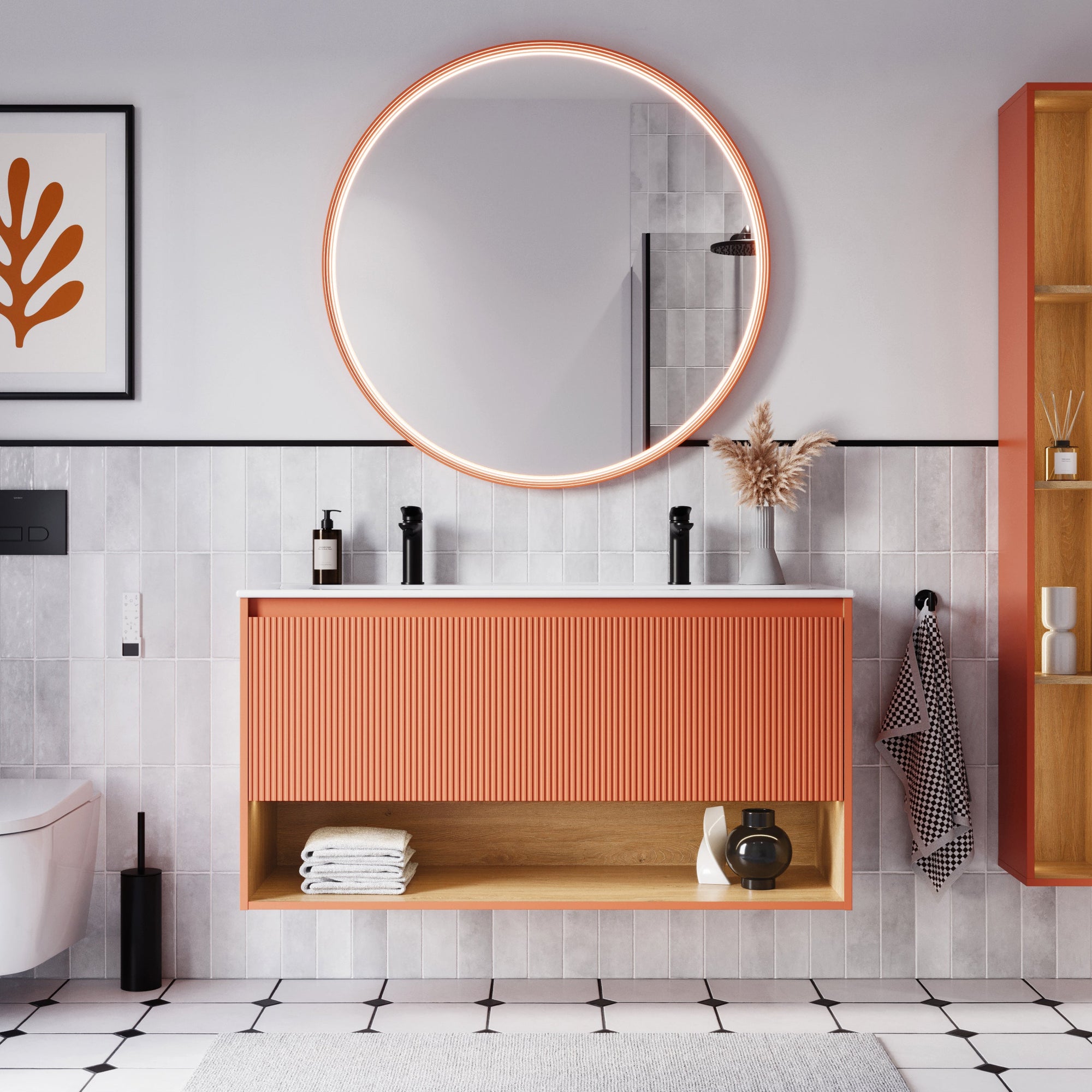 Meuble salle de bain BELDIVO 120 cm