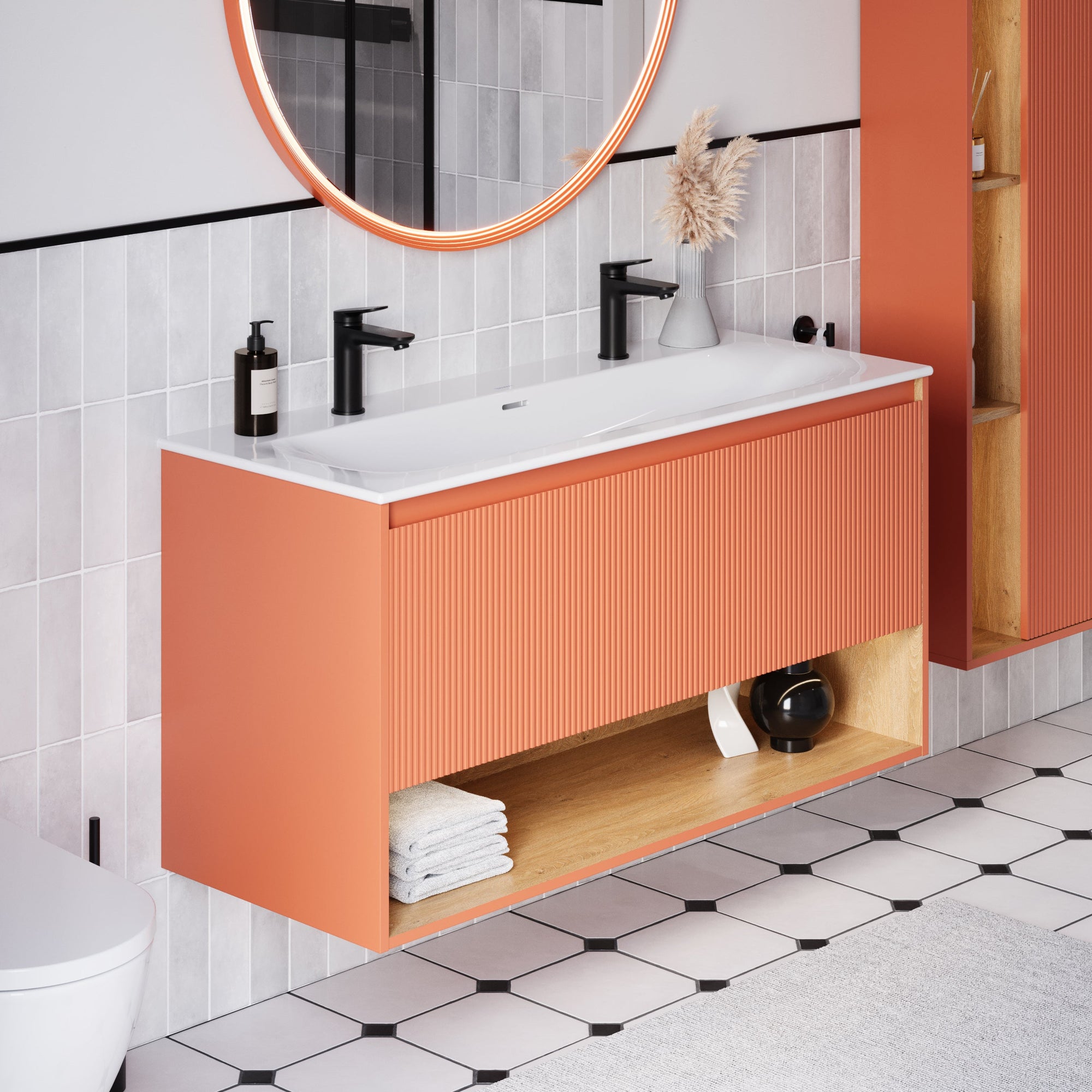 Meuble salle de bain BELDIVO 120 cm