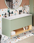 Ensemble meubles salle de bain BELDIVO 120 cm