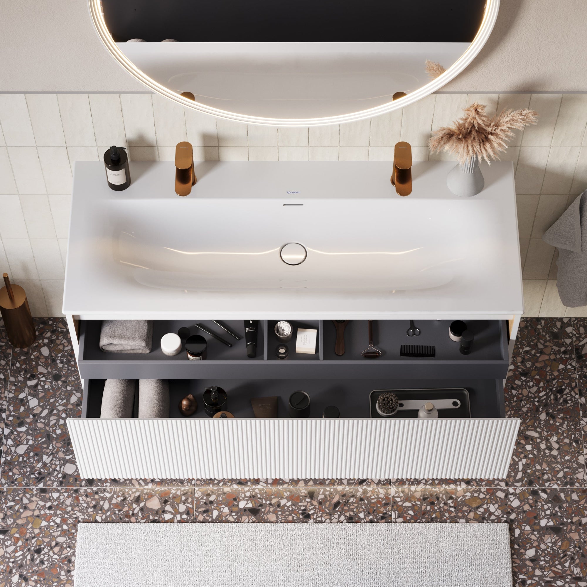 Meuble salle de bain BELDIVO 120 cm