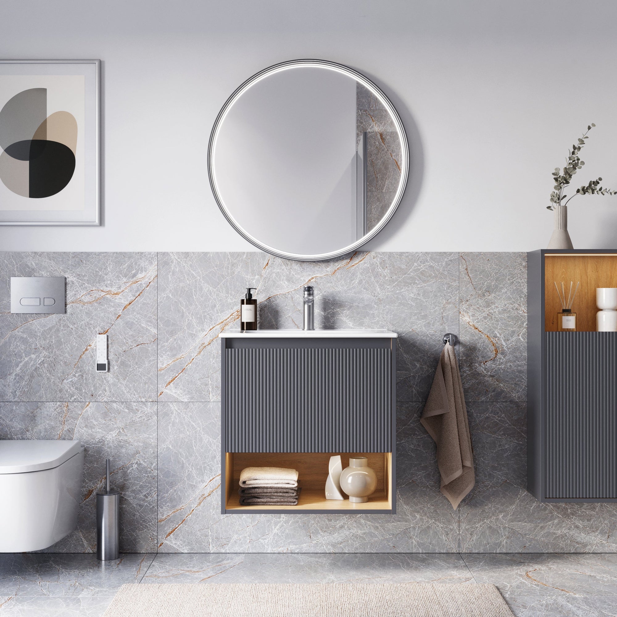 Meuble salle de bain BELDIVO 60 cm