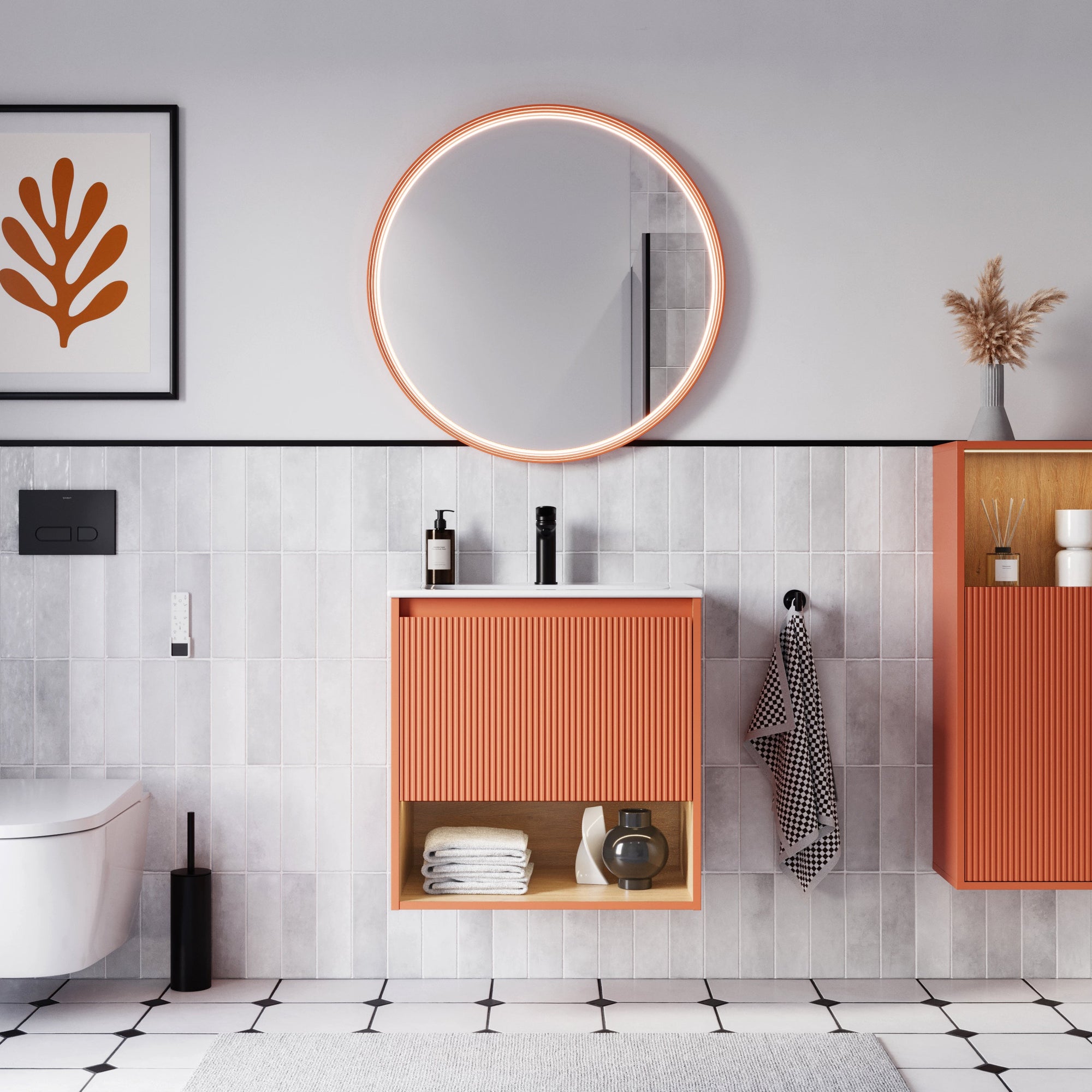 Ensemble meubles salle de bain BELDIVO 60 cm