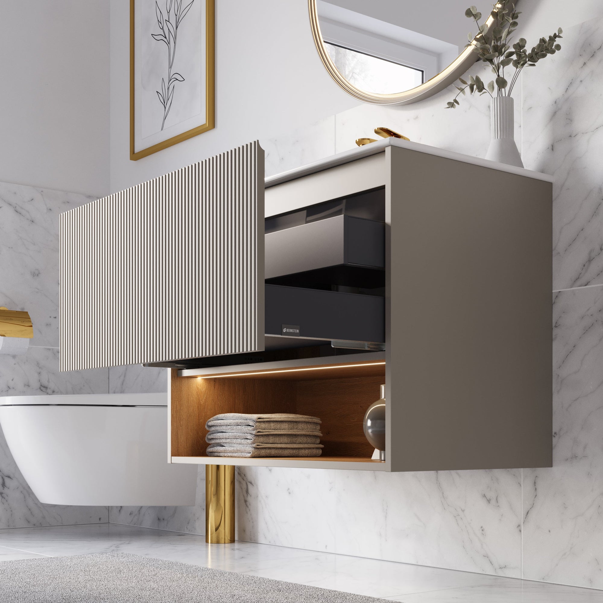 Meuble salle de bain BELDIVO 80 cm